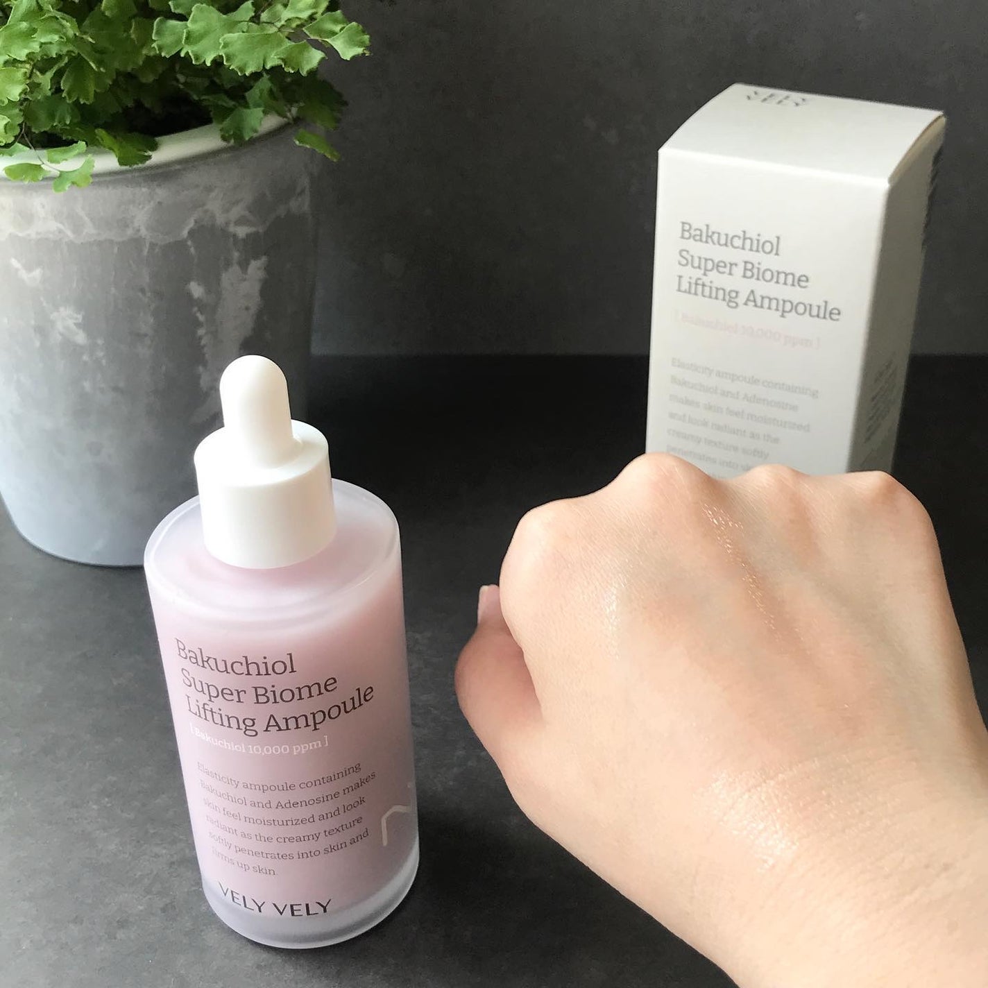 バクチオールスーパーバイオーム リフティングアンプル/VELY VELY/美容液を使ったクチコミ(4枚目)