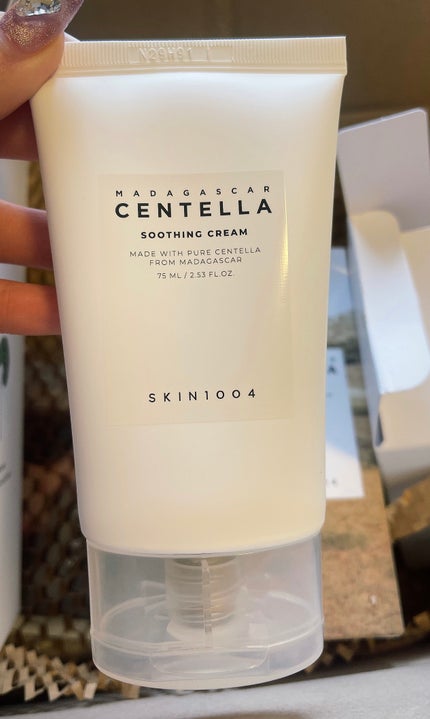 センテラ スージングクリーム/SKIN1004/フェイスクリームを使ったクチコミ(1枚目)