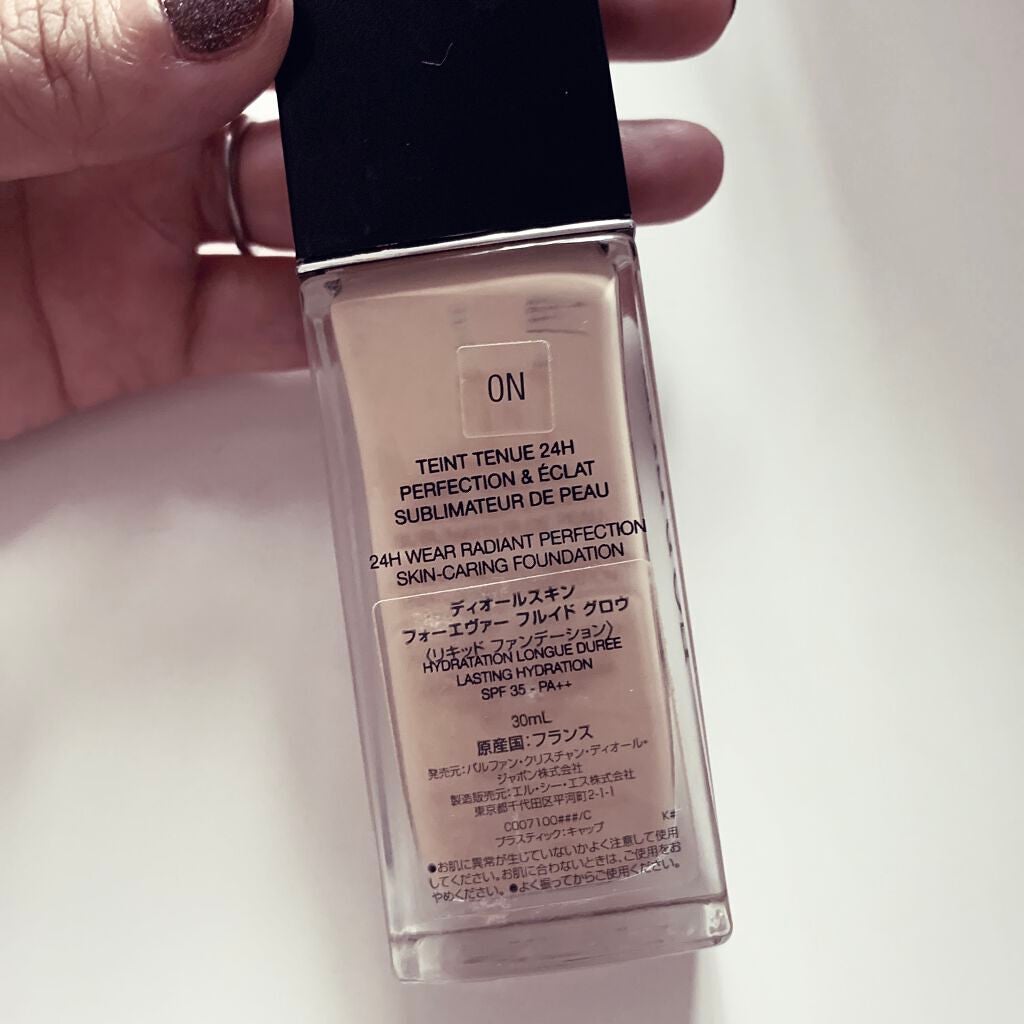【旧】ディオールスキン フォーエヴァー フルイド グロウ/Dior/リキッドファンデーションを使ったクチコミ(2枚目)