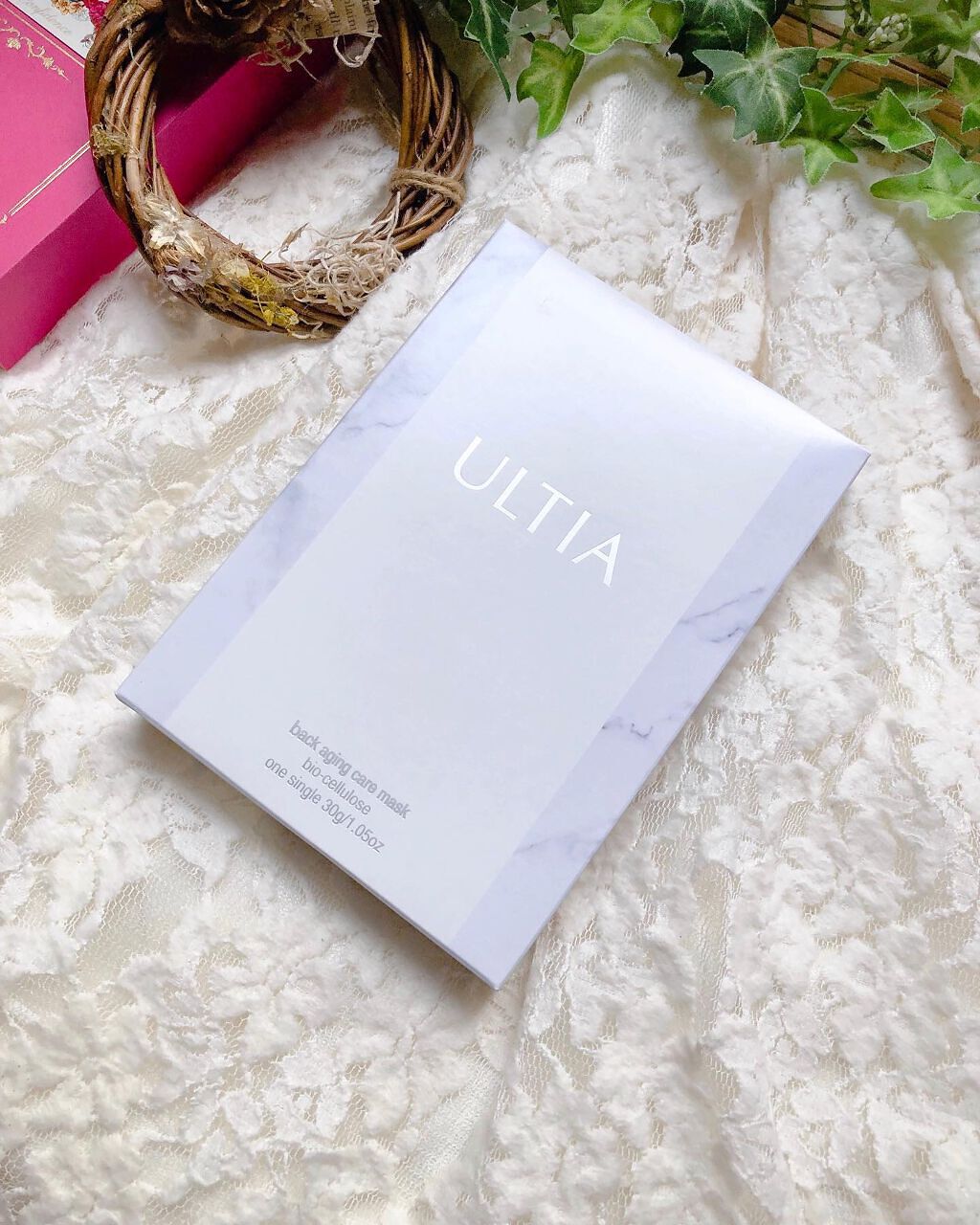 back aging care mask/ULTIA/シートマスク・パックを使ったクチコミ（1枚目）