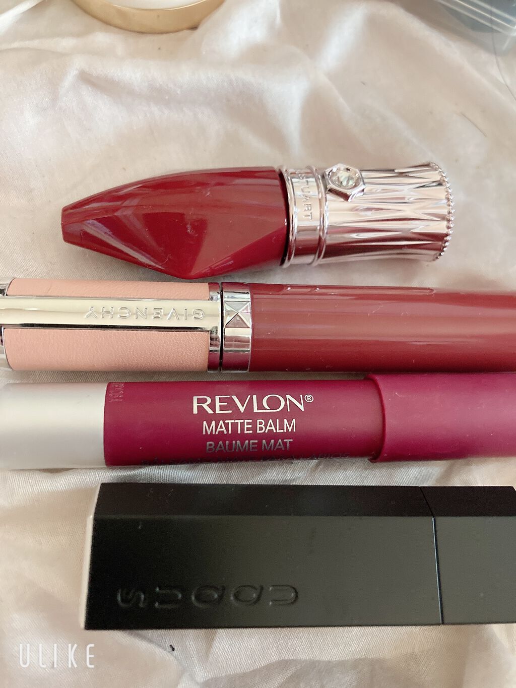 ルージュ クリスタル クリーミィホイップ　ティント 01 sign of blush/JILL STUART/リップティントを使ったクチコミ（1枚目）