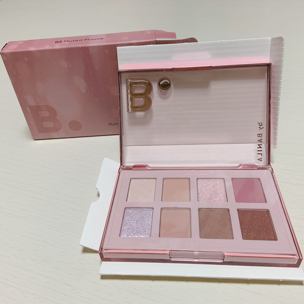 アイクラッシュマルチシャドウパレット/B. by BANILA/アイシャドウパレットを使ったクチコミ（1枚目）