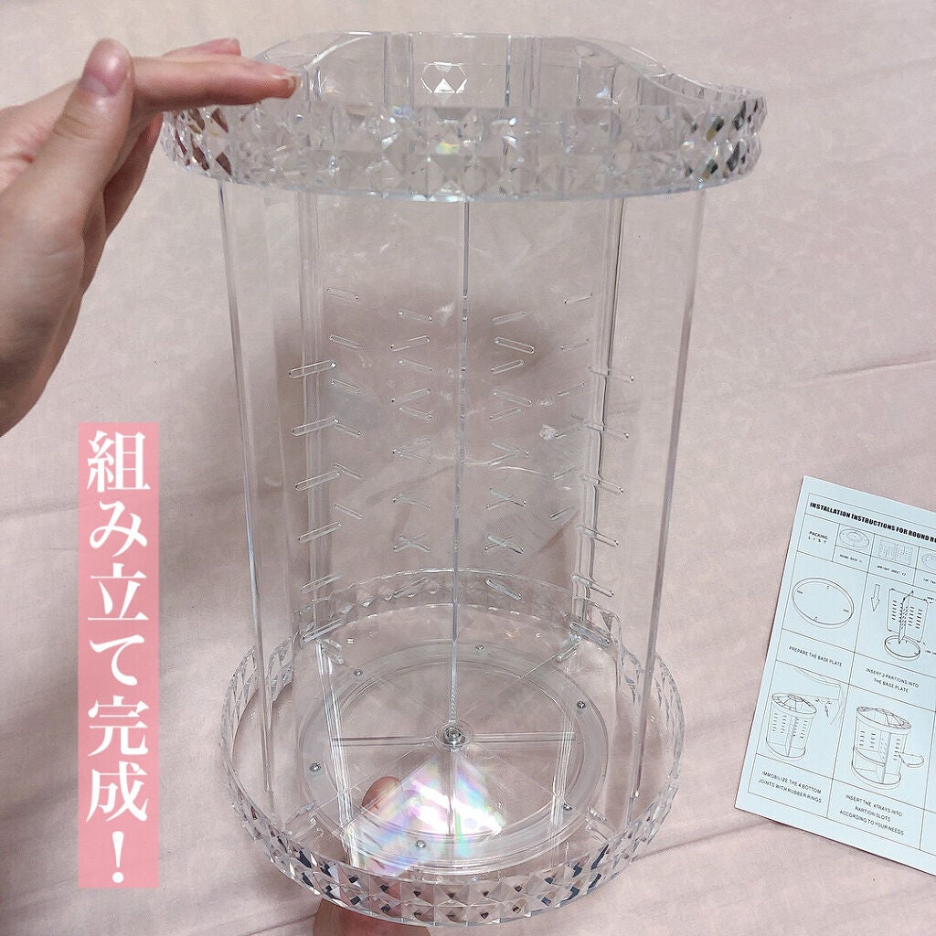 360度回転 メイクオーガナイザー/Amazon Series/その他を使ったクチコミ(7枚目)