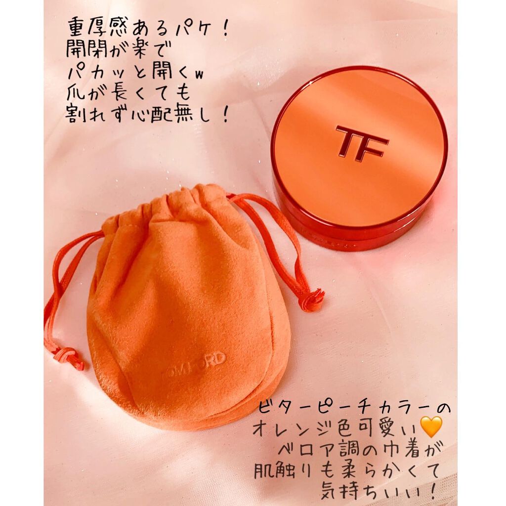 トレースレス タッチ ファンデーション SPF 45 サテンマット クッション コンパクト/TOM FORD BEAUTY/クッションファンデーションを使ったクチコミ(9枚目)