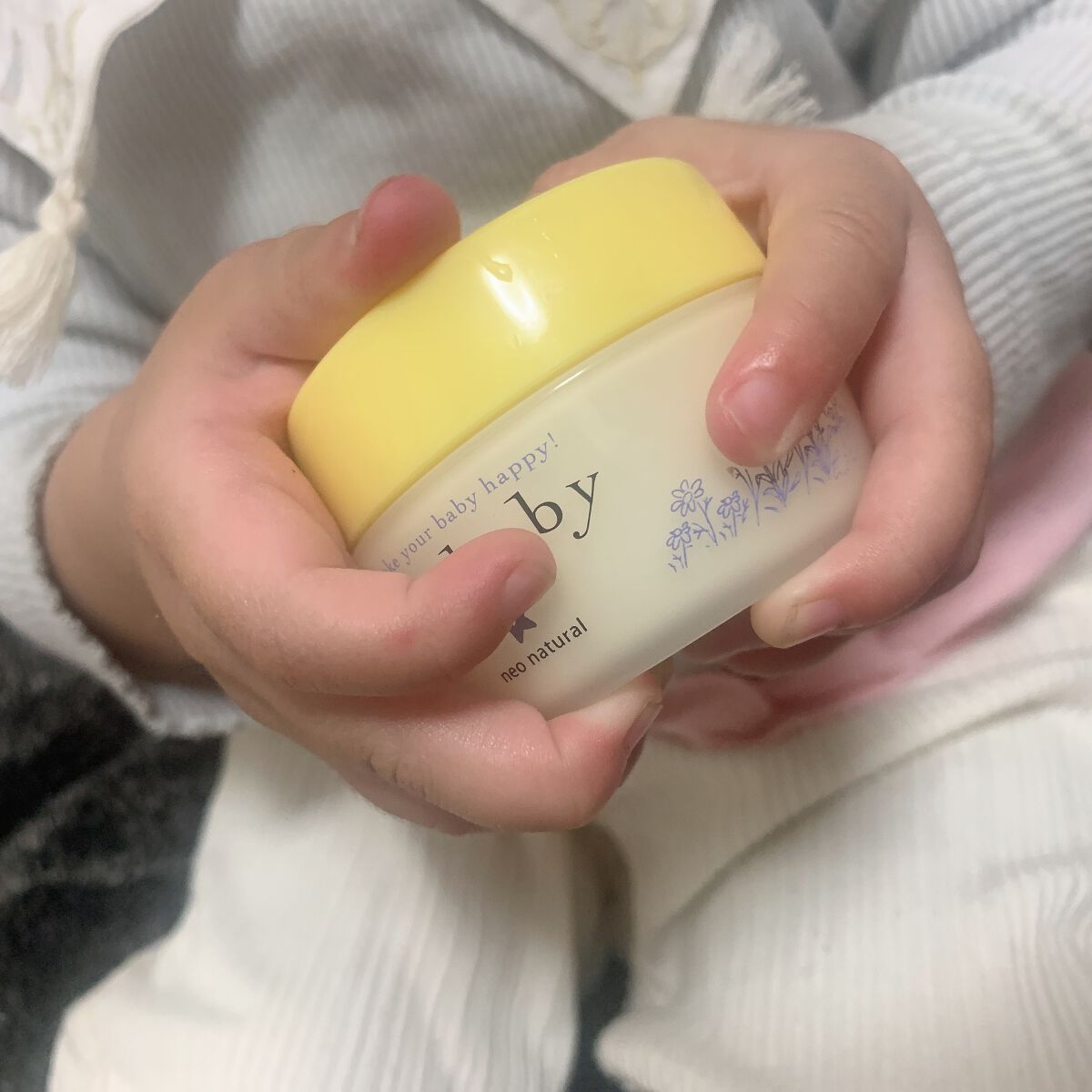 ニコリベビークリーム/neo.baby/フェイスクリームを使ったクチコミ（3枚目）