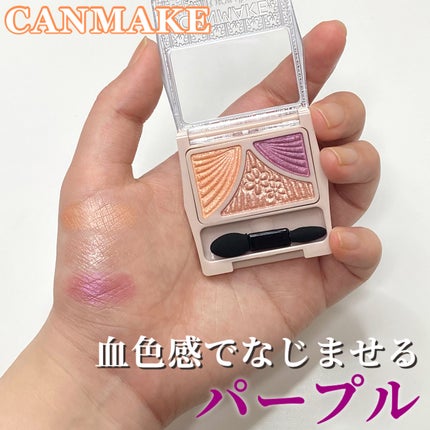 ジューシーピュアアイズ/キャンメイク/アイシャドウパレットを使ったクチコミ(1枚目)