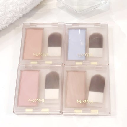 シームレストーン ブラッシュ/excel/パウダーチークを使ったクチコミ(8枚目)