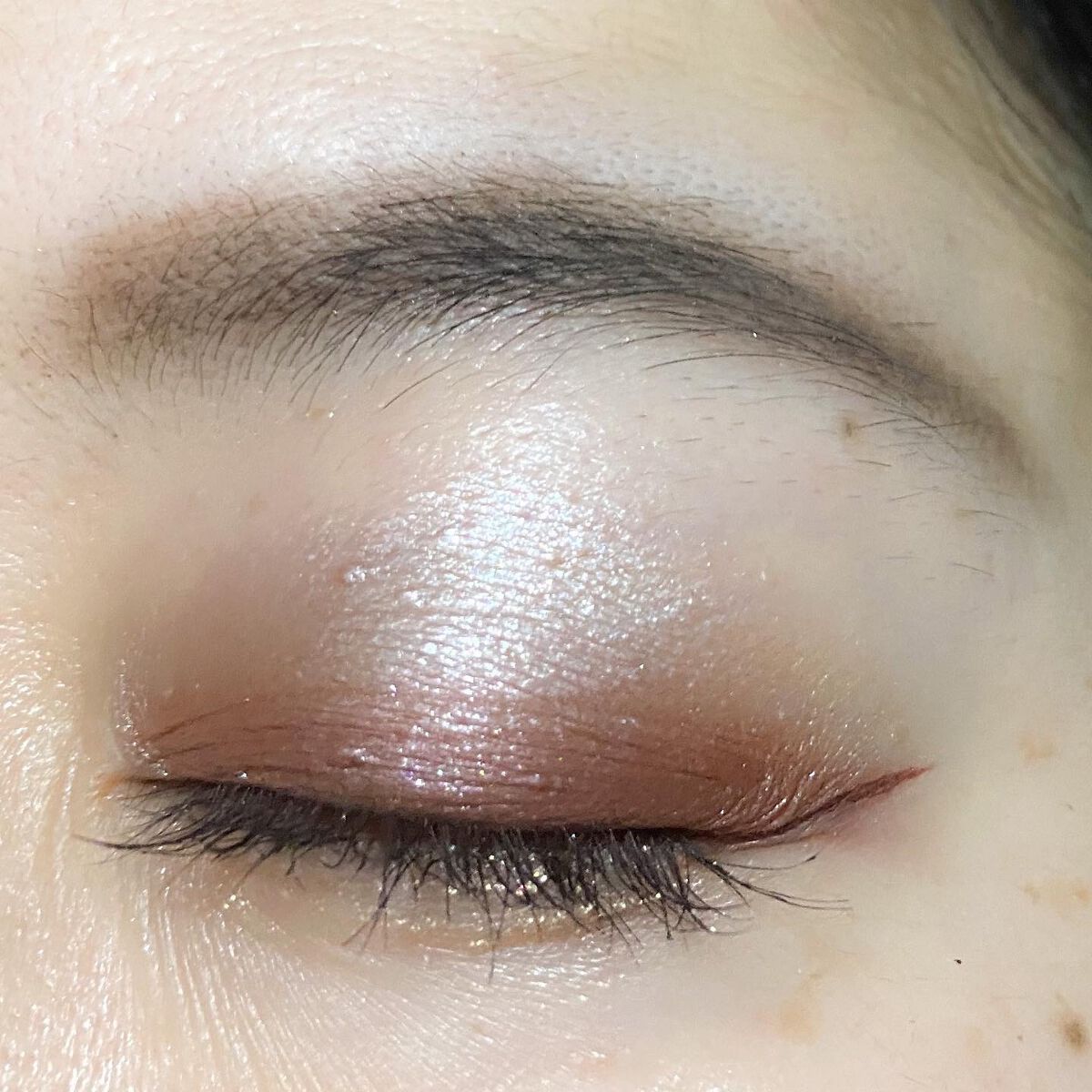 アディクション ザ アイシャドウ パール/ADDICTION/単色アイシャドウを使ったクチコミ（2枚目）