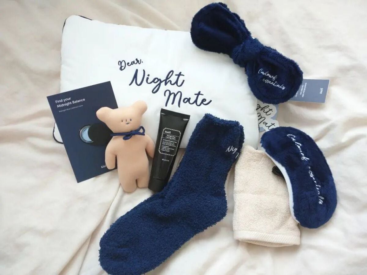 ミッドナイトブルーカーミングクリーム/Klairs/フェイスクリームを使ったクチコミ(5枚目)