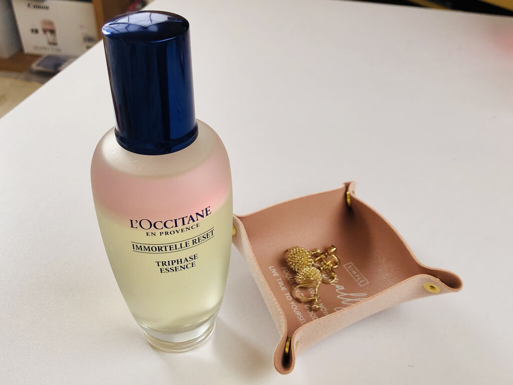 イモーテル リセットトリプルエッセンス/L'OCCITANE/ミスト状化粧水を使ったクチコミ（1枚目）