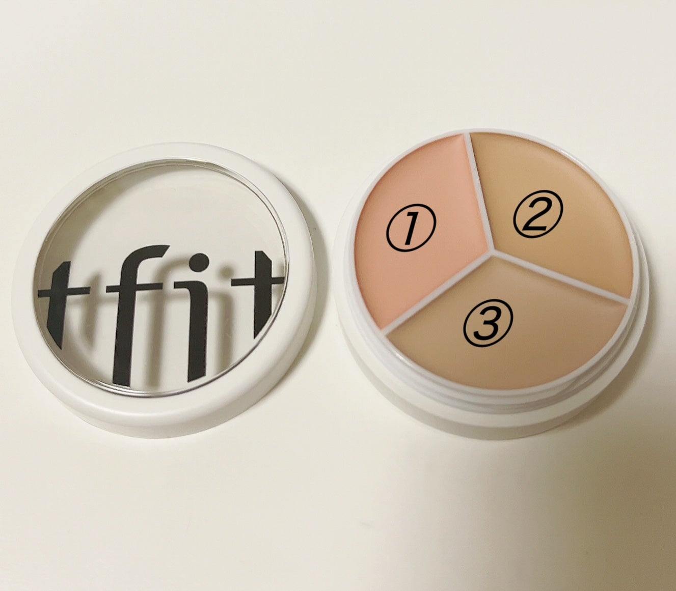 カバーアッププロコンシーラー/TFIT/パレットコンシーラーを使ったクチコミ(2枚目)