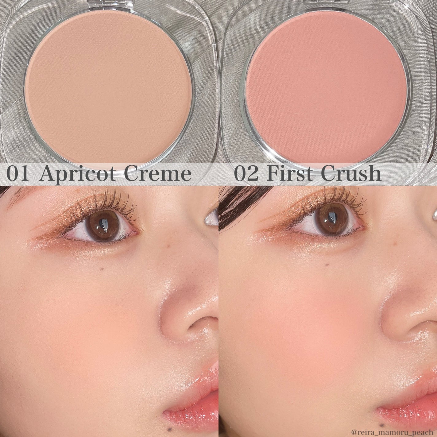 フラッフィーブラッシュ/Dear.A/パウダーチークを使ったクチコミ(3枚目)