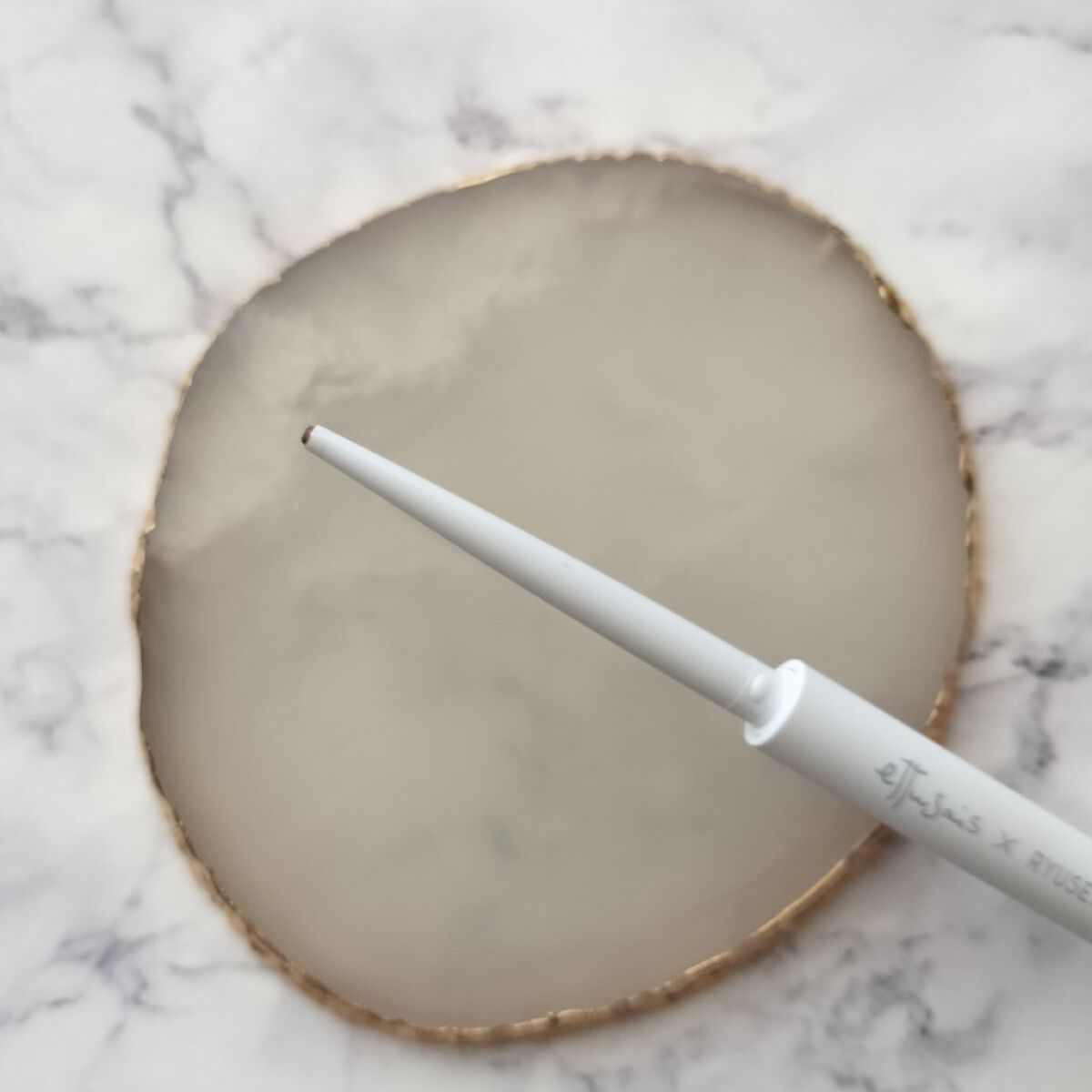 エテュセ アイエディション(ジェルライナー) R728 絶対的ピンクベージュ（数量限定）/ettusais/ジェルアイライナーを使ったクチコミ（2枚目）