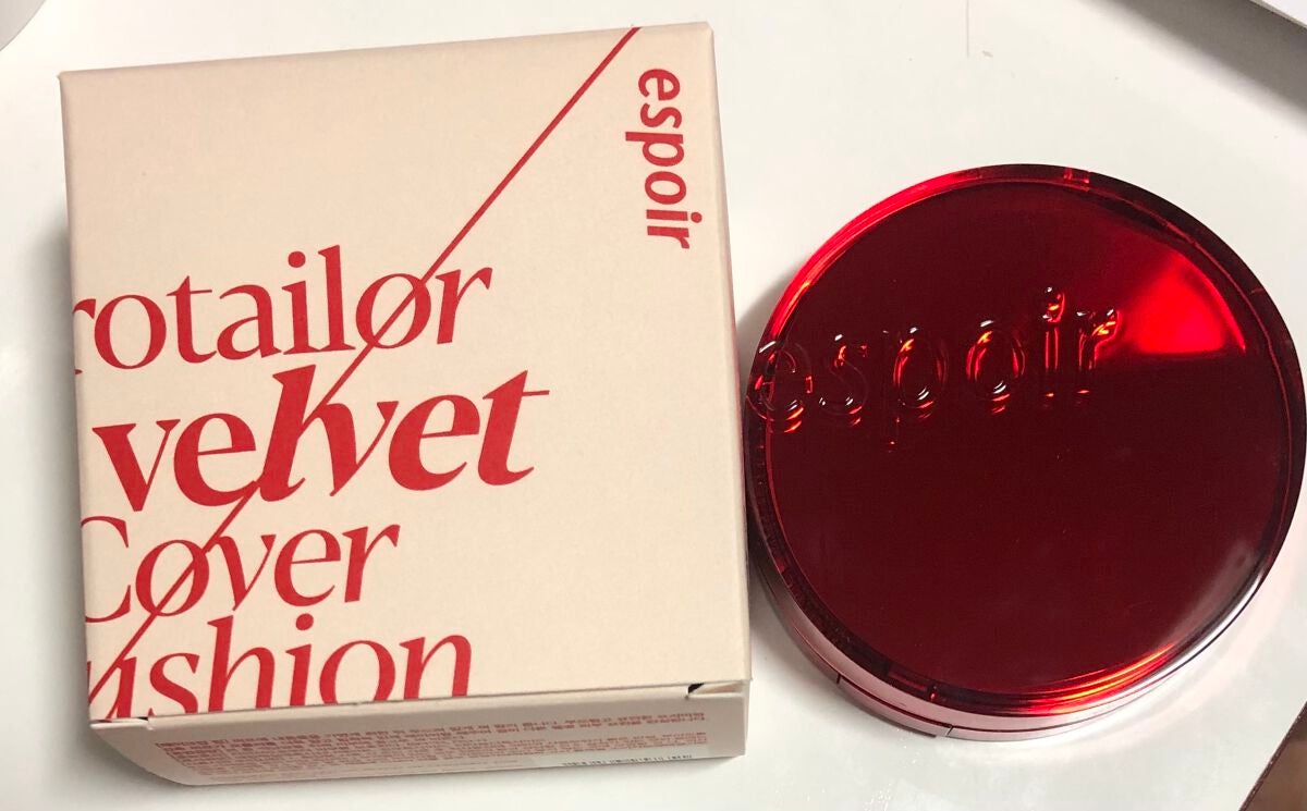 プロテーラービーベルベットカバークッション/espoir/クッションファンデーションを使ったクチコミ(1枚目)