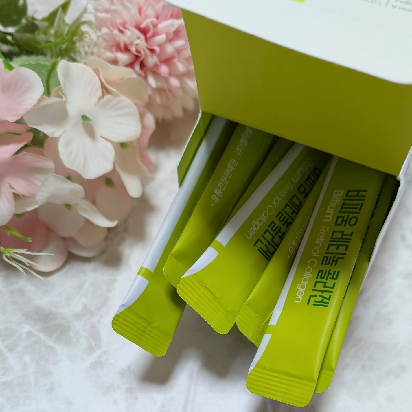 ビフィウム レチノールコラーゲン/LG生活庭園/美容サプリメントを使ったクチコミ(2枚目)