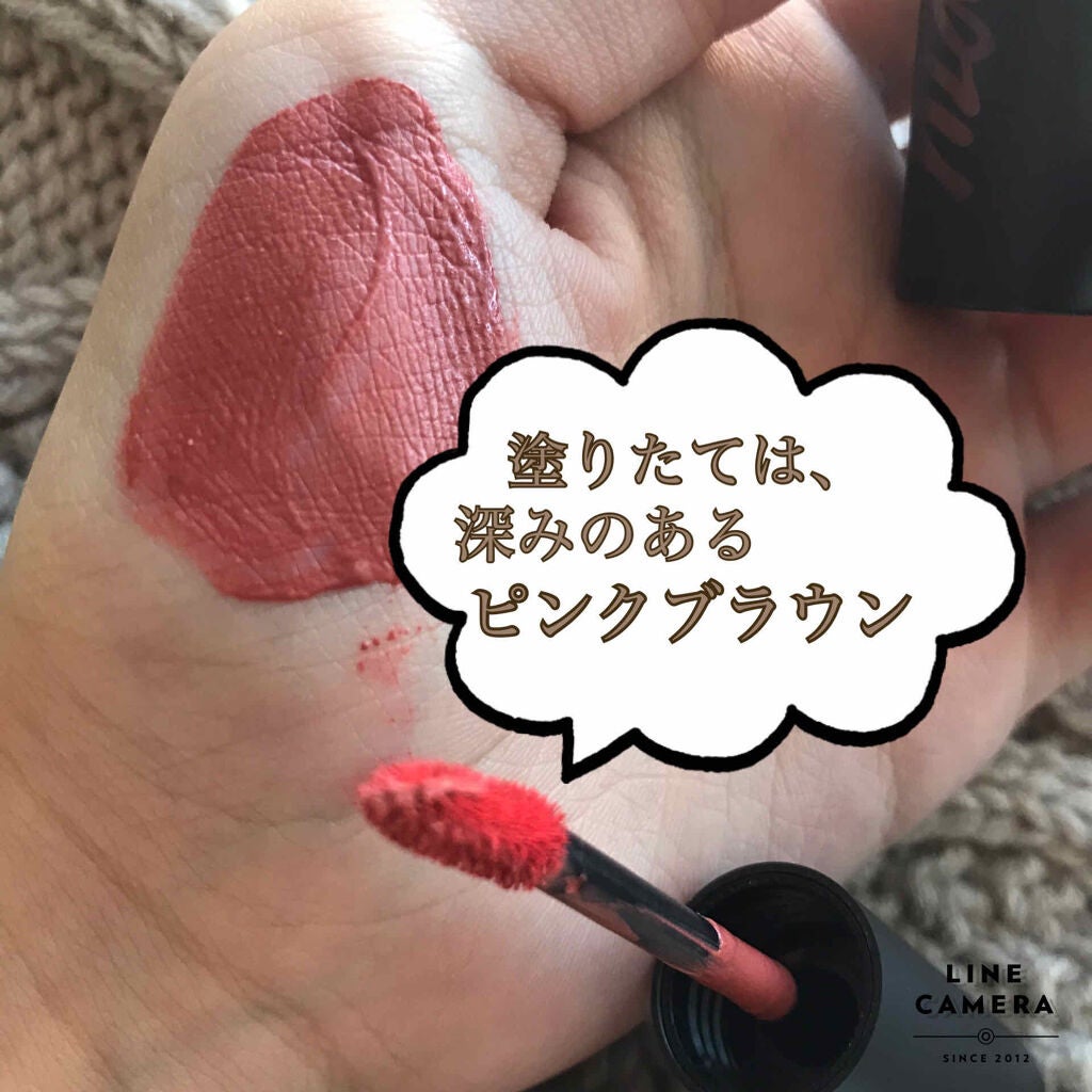 ザ ファースト ベルベット ティント シーズン1/MERZY/リップティントを使ったクチコミ(2枚目)