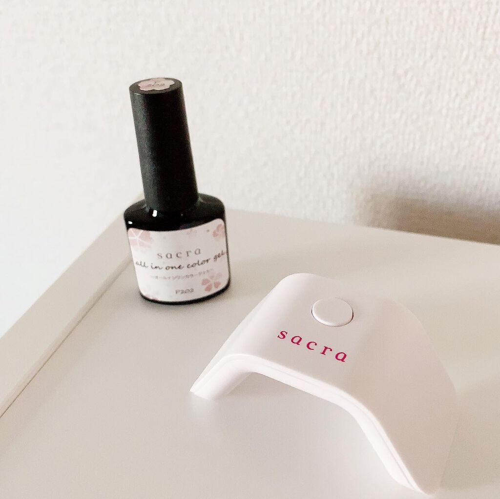 sacra オールインワンカラージェル/sacra/ジェルネイルを使ったクチコミ(1枚目)