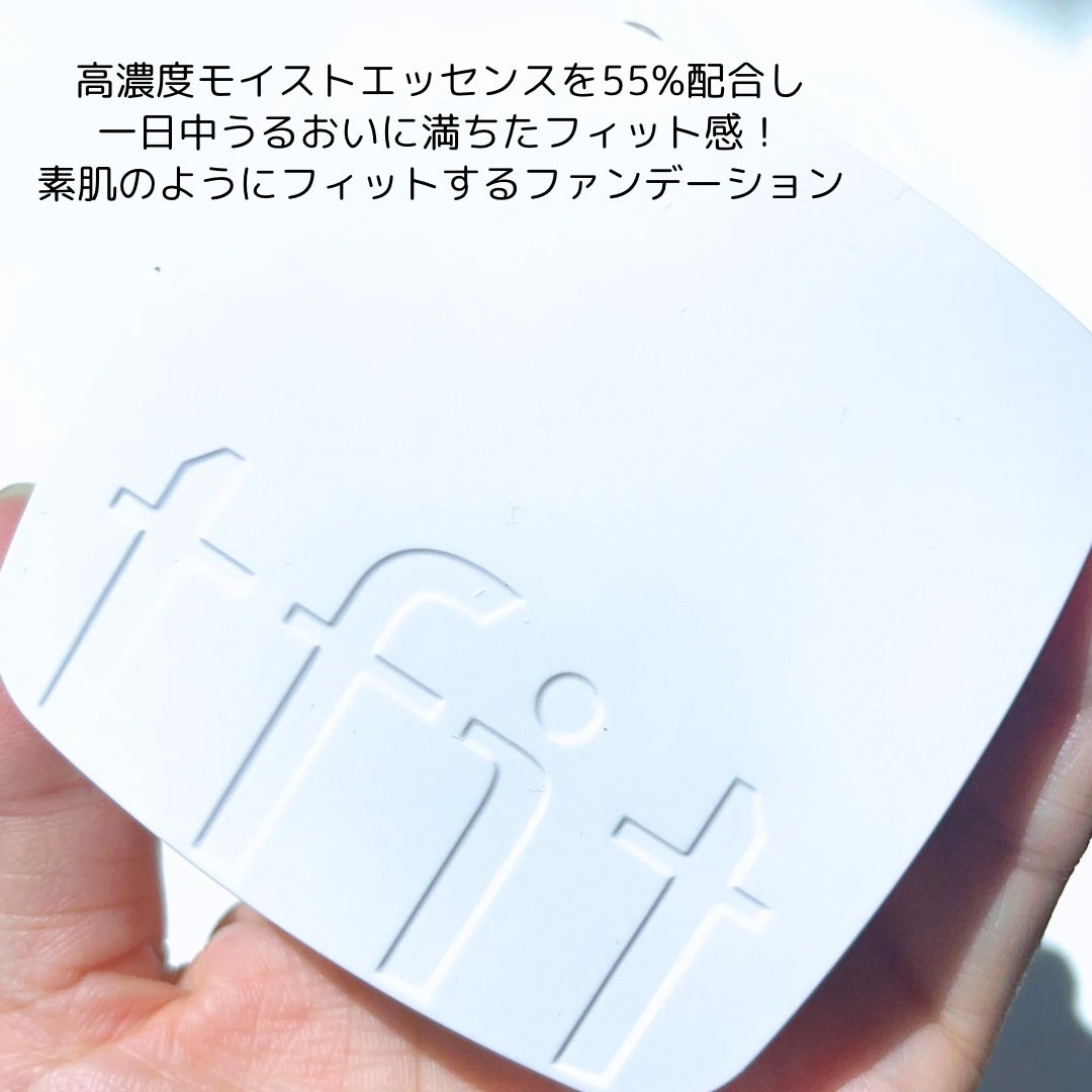 レイヤリングフィットカバークッションEX/TFIT/クッションファンデーションを使ったクチコミ(2枚目)