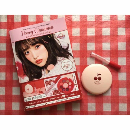 Honey Cinnamon 🍒Sweet cosme Book🍒/宝島社/書籍を使ったクチコミ(4枚目)