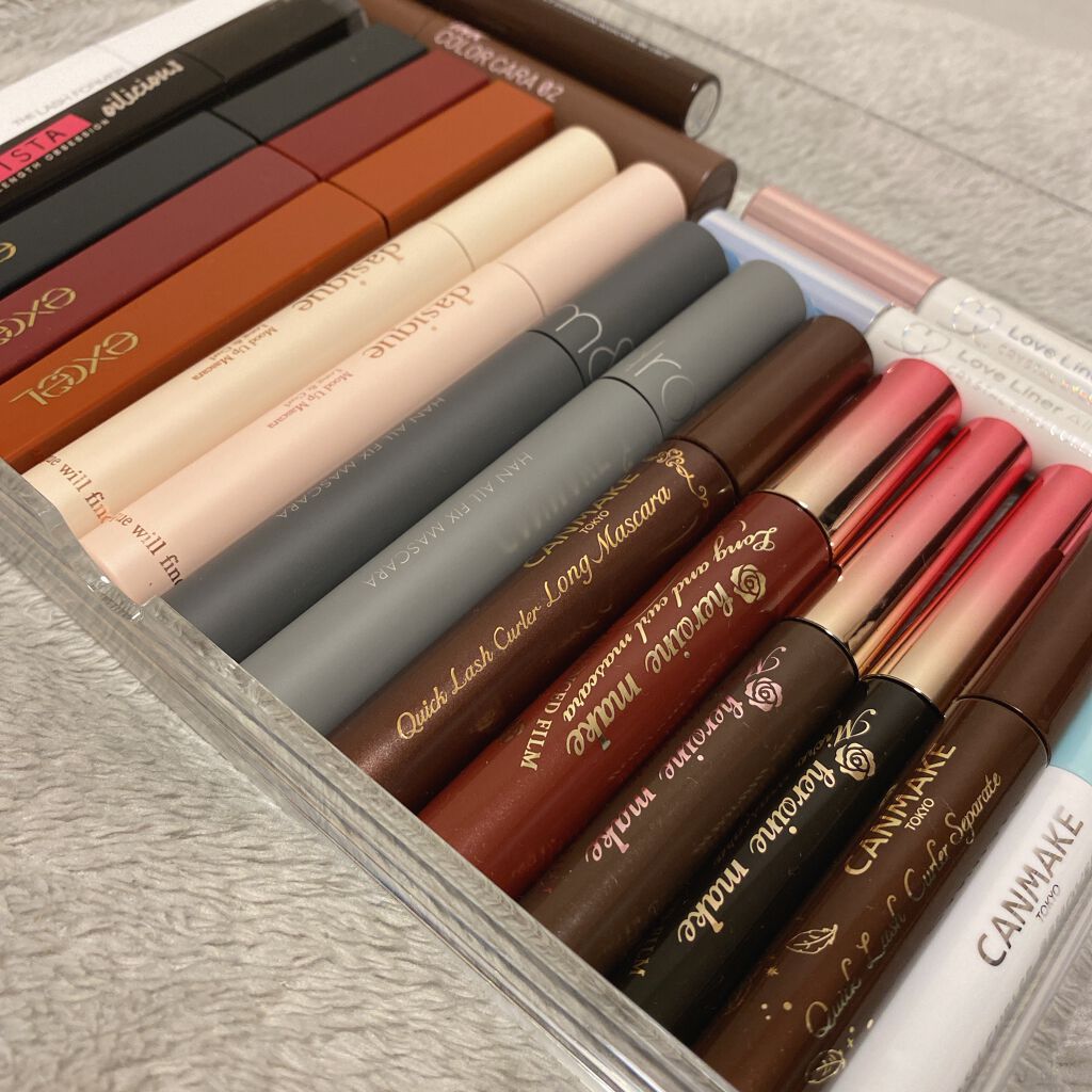 ロング＆カラード ラッシュ/excel/マスカラを使ったクチコミ（3枚目）