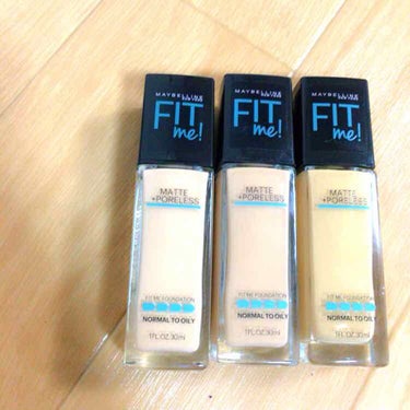 フィットミーリキッドファンデーション 125/MAYBELLINE NEW YORK/リキッドファンデーションを使ったクチコミ（1枚目）