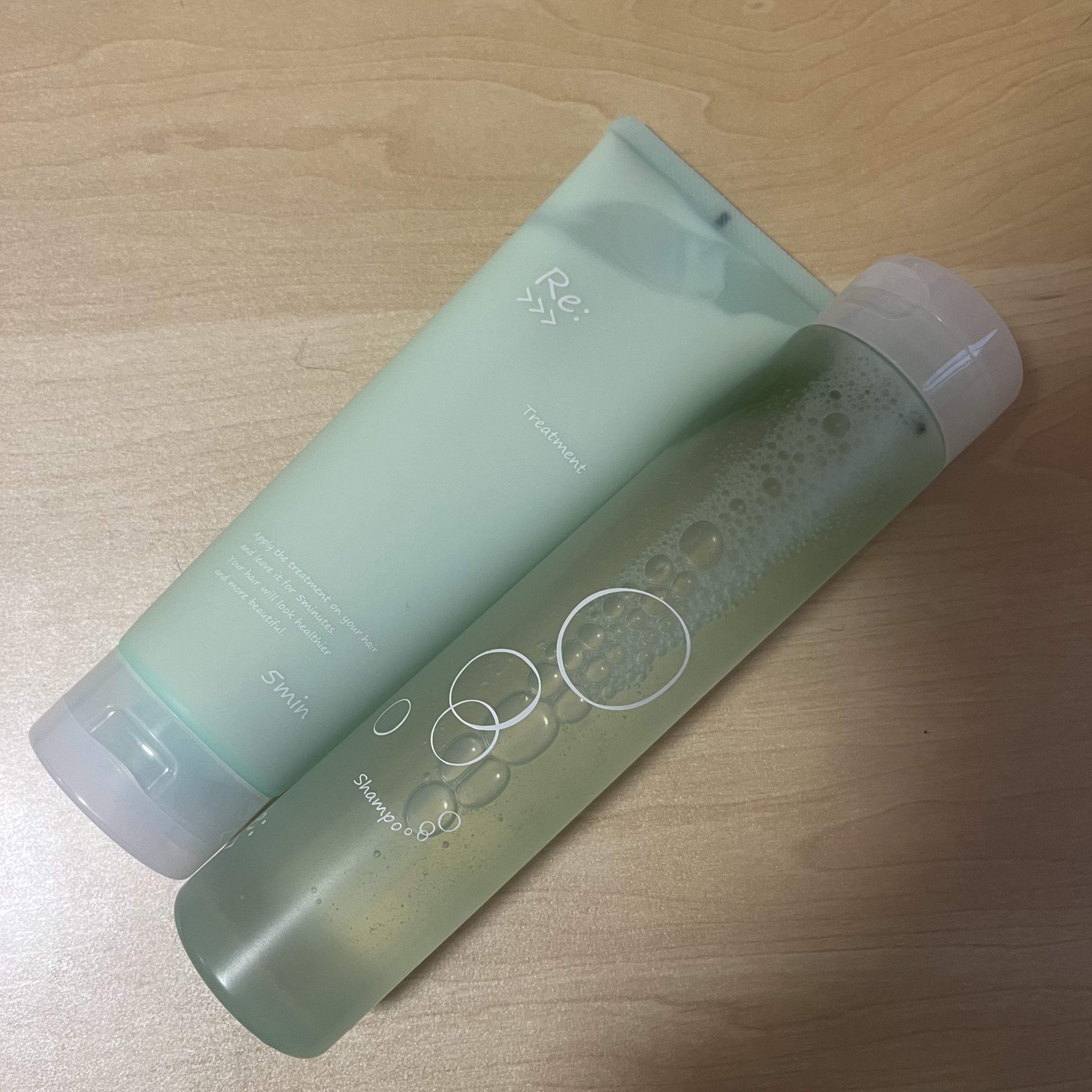 リ：トリートメント/Re:>>>/洗い流すヘアトリートメントを使ったクチコミ（1枚目）