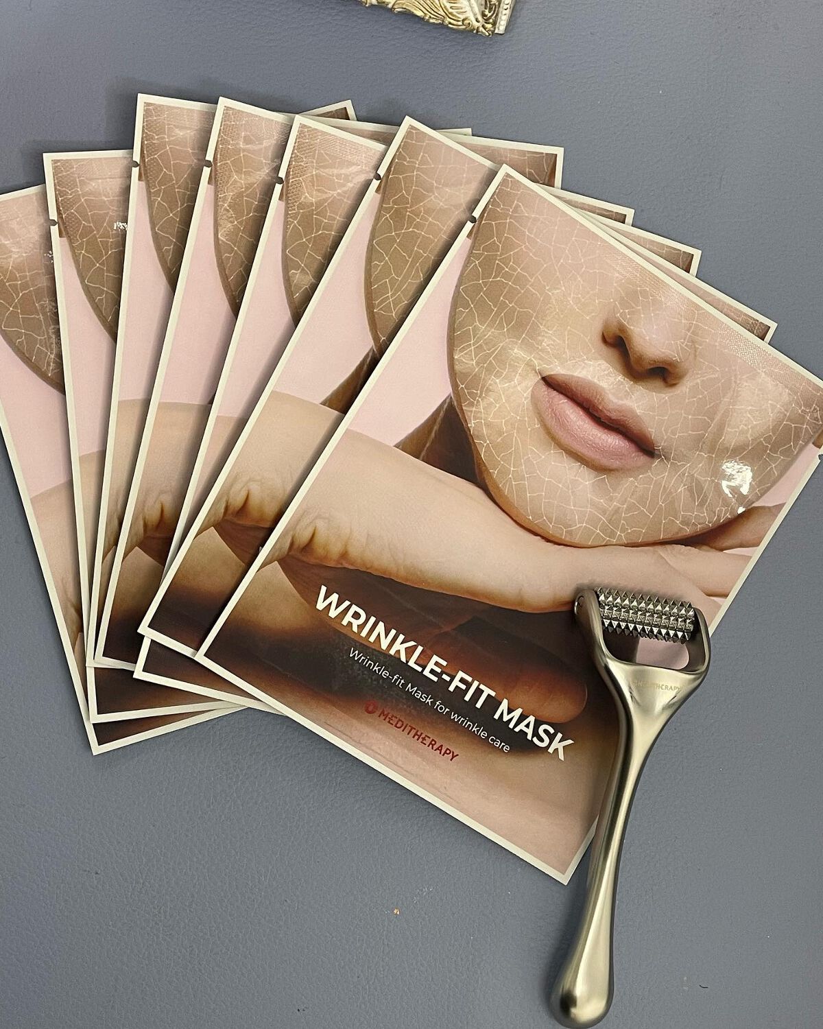 リンクルフィットマスク+ニードルローラー/MEDITHERAPY/美顔器・マッサージを使ったクチコミ(2枚目)