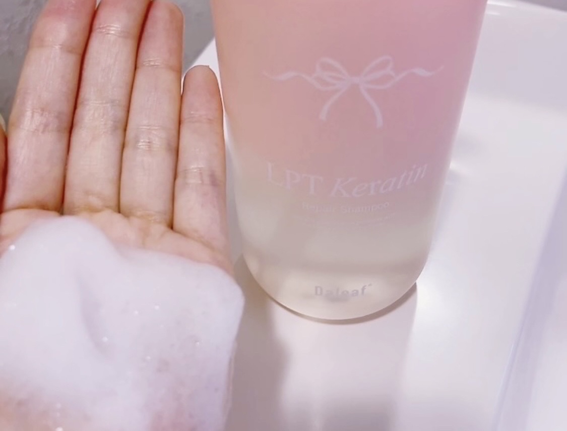 LPTケラチンリペア＆ロックヘアオイル/Daleaf/その他スタイリングを使ったクチコミ（3枚目）
