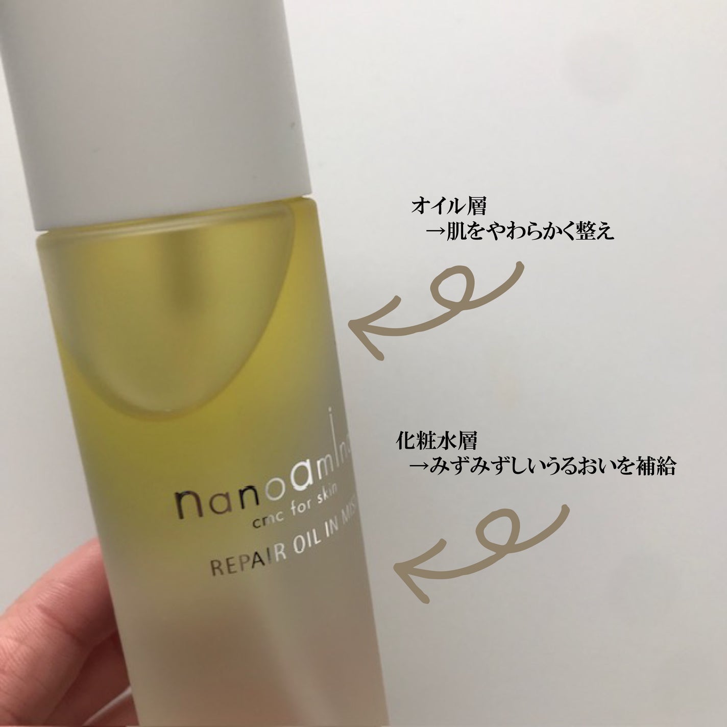 リペア オイル イン ミスト/ナノアミノ/ミスト状化粧水を使ったクチコミ(2枚目)