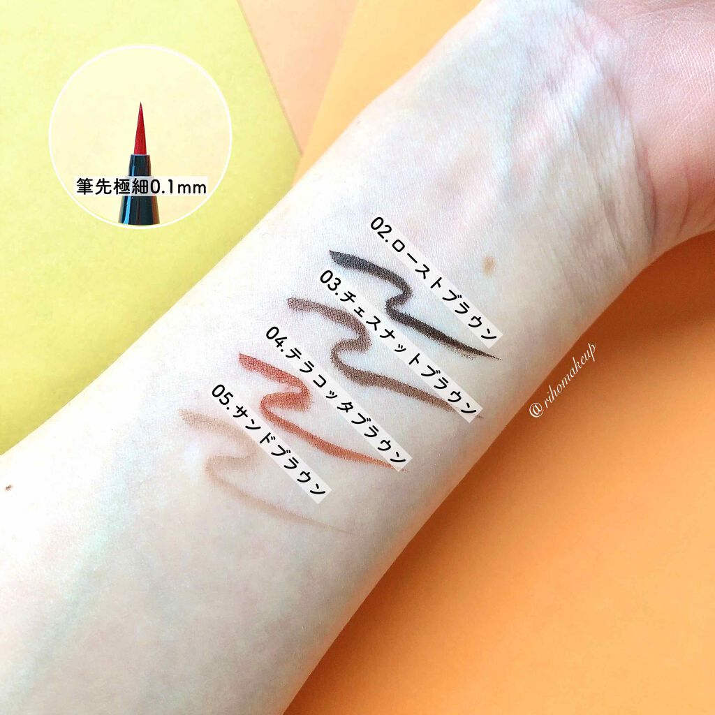 スキルレスライナー/LUMIURGLAS/リキッドアイライナーを使ったクチコミ（2枚目）