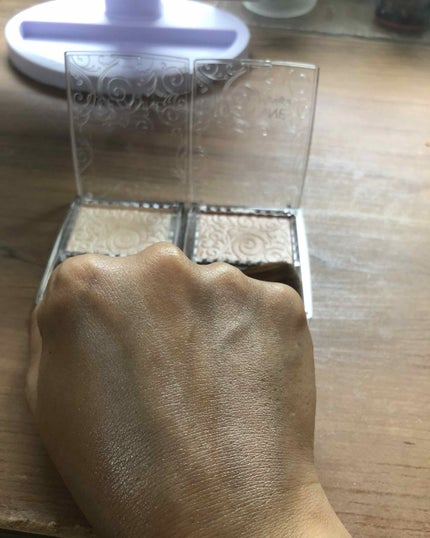 パールグロウハイライト/CEZANNE/パウダーハイライトを使ったクチコミ(2枚目)