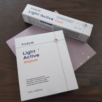 ライトアクティブアンプル/P.CALM/美容液を使ったクチコミ(6枚目)
