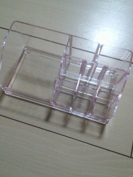 3段式クリアーケース/DAISO/その他化粧小物を使ったクチコミ(1枚目)