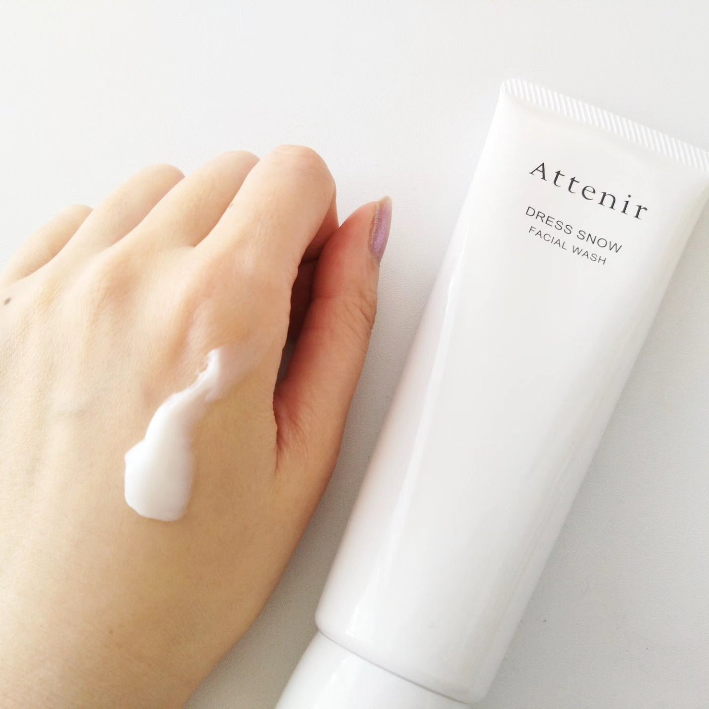 ドレススノー フェイシャルウォッシュ/アテニア/洗顔フォームを使ったクチコミ(3枚目)