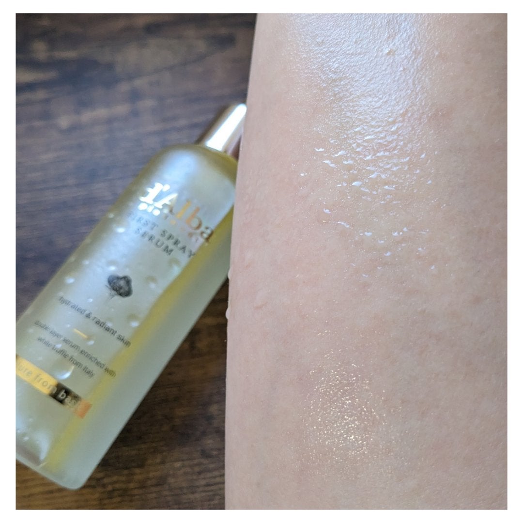 ダルバ ホワイトトリュフファーストスプレーセラム/ダルバ/ミスト状化粧水を使ったクチコミ(6枚目)