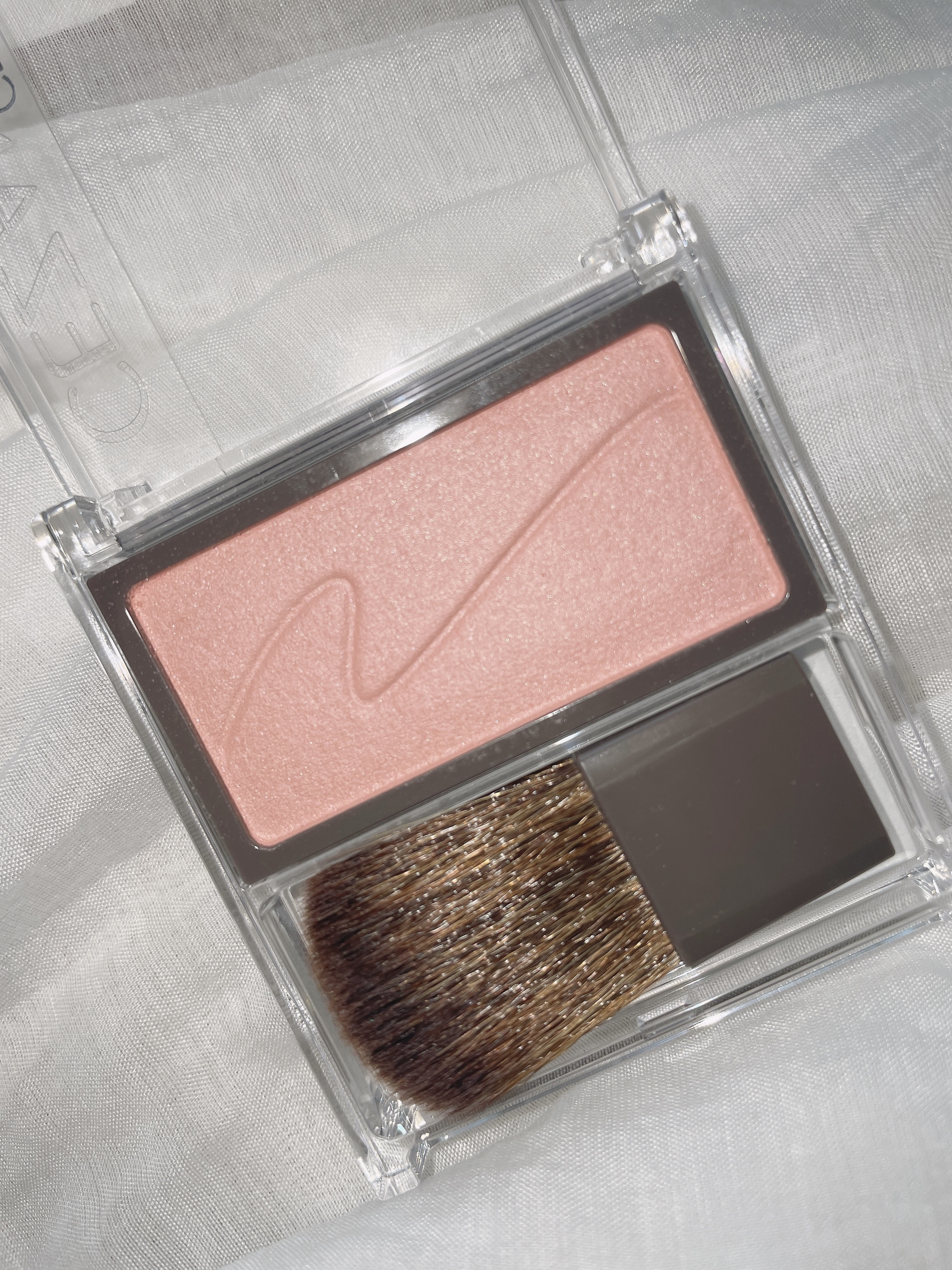 チークブラッシュ/CEZANNE/パウダーチークを使ったクチコミ（2枚目）