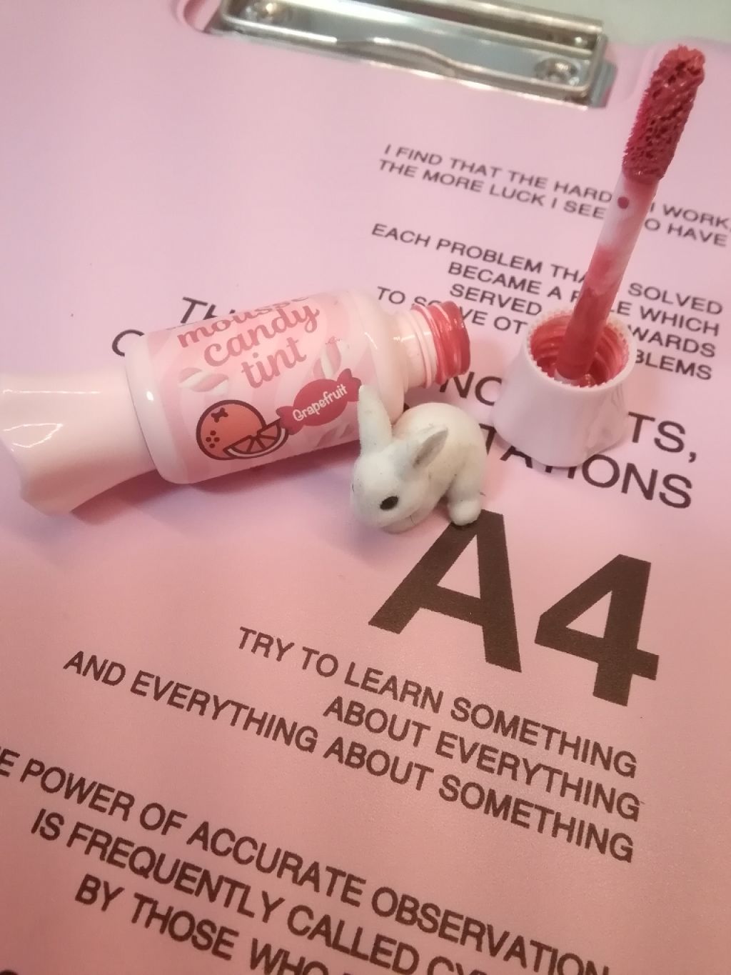 ムース キャンディー ティント/the SAEM/リップティントを使ったクチコミ（3枚目）