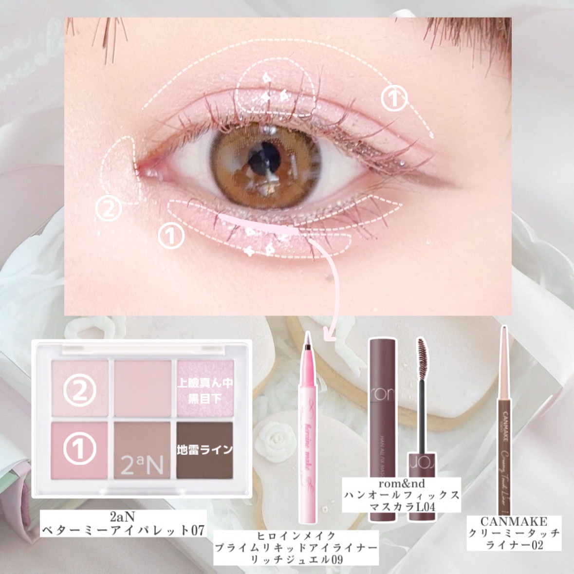 ベターミーアイパレット/2aN/マルチパレットを使ったクチコミ（3枚目）