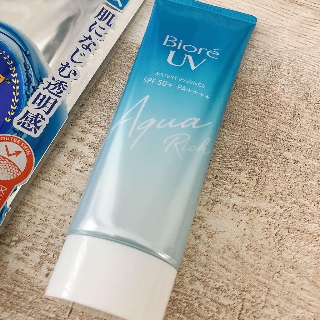ビオレUV アクアリッチウォータリージェル /ビオレ/日焼け止め・UVケアを使ったクチコミ(2枚目)