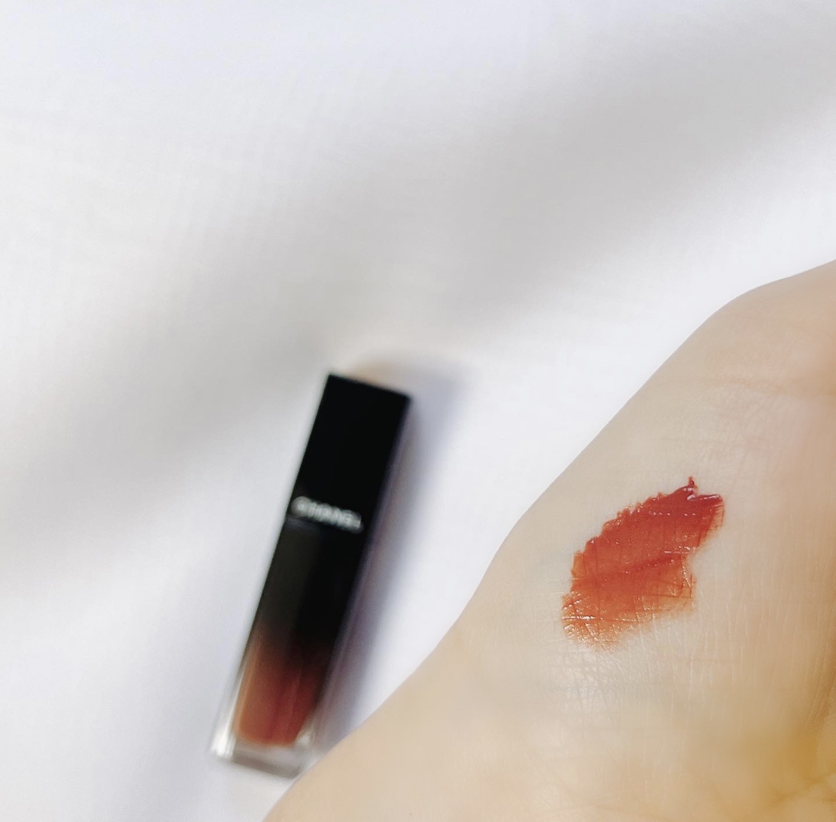 ルージュ アリュール ラック 63 アルティメット/CHANEL/口紅を使ったクチコミ（3枚目）