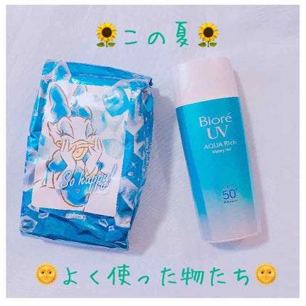 ビオレUV アクアリッチウォータリージェル /ビオレ/日焼け止め・UVケアを使ったクチコミ(1枚目)