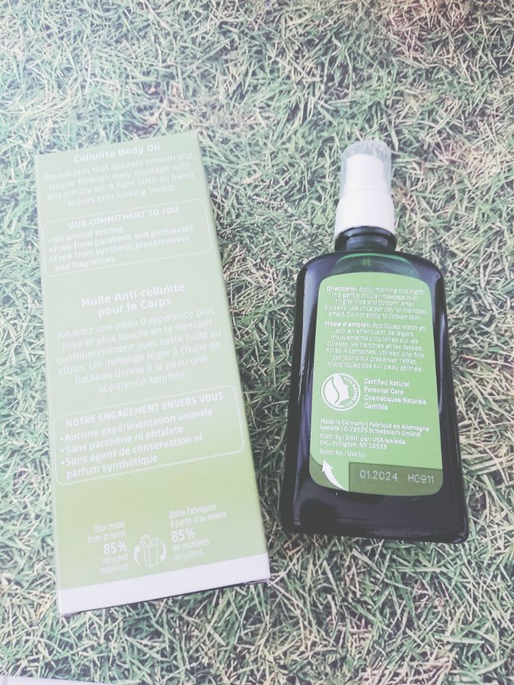 ホワイトバーチ ボディオイル/WELEDA/ボディオイルを使ったクチコミ（3枚目）