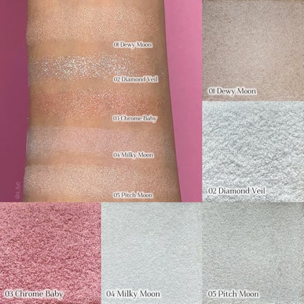 ハイライター/Glint/パウダーハイライトを使ったクチコミ(4枚目)