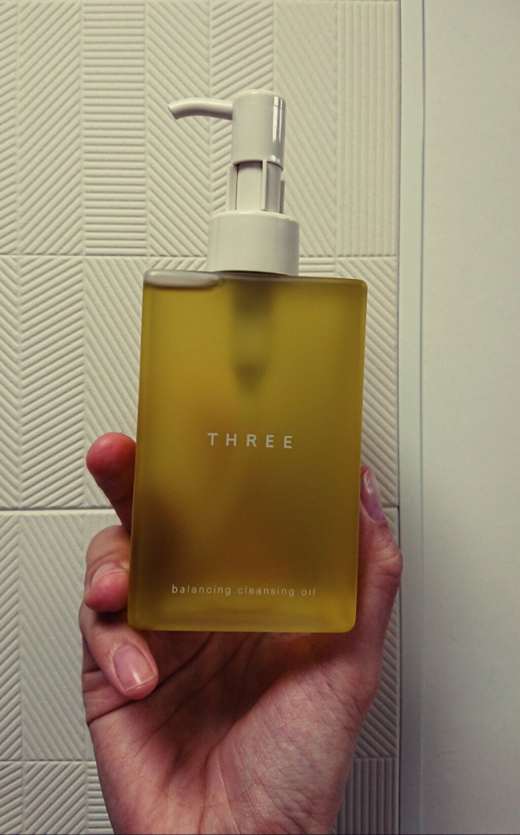 バランシング クレンジング オイル/THREE/オイルクレンジングを使ったクチコミ(1枚目)