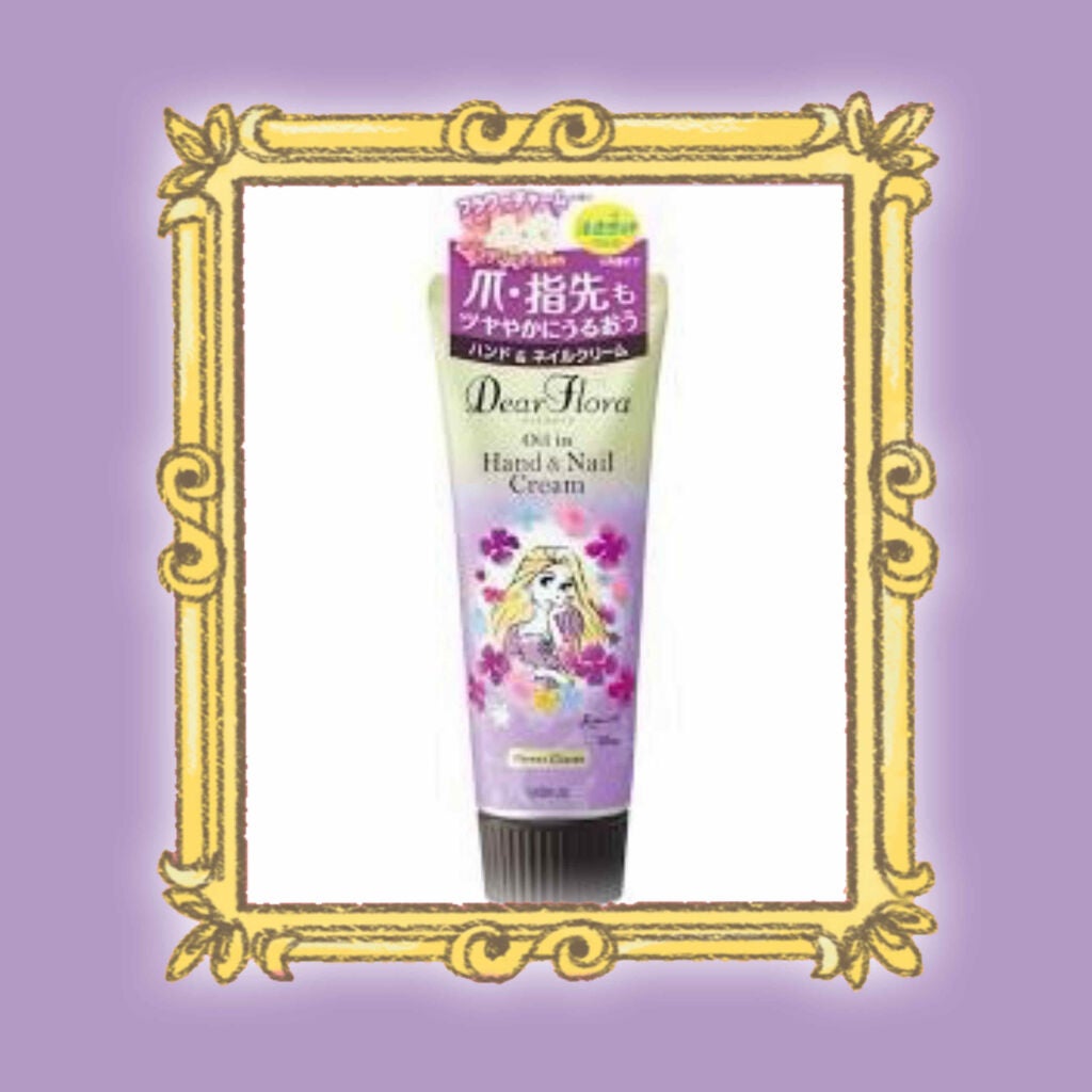 ディアフローラ オイルイン ハンド&ネイルクリーム フラワーチャーム/マンダム/ハンドクリームを使ったクチコミ(1枚目)