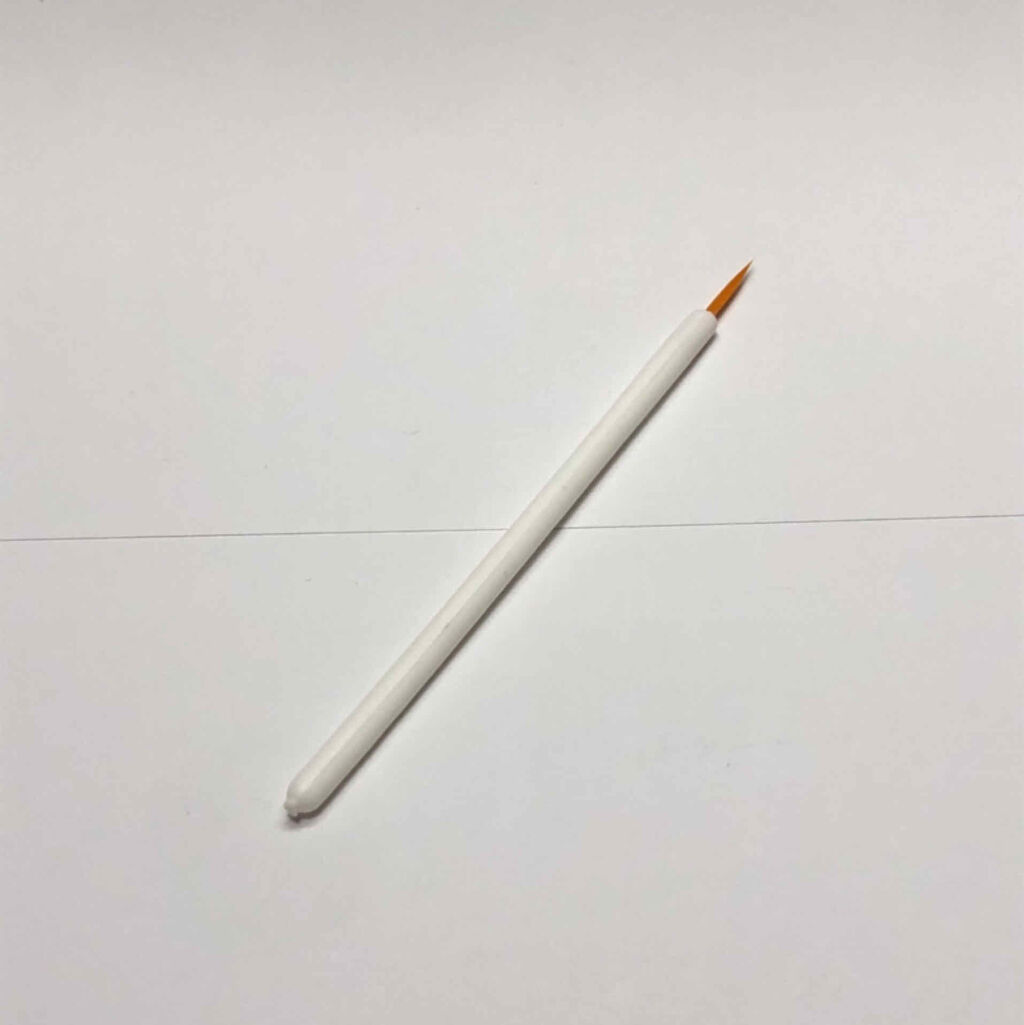 ミニネイルアートブラシ/DAISO/ネイル用品を使ったクチコミ（3枚目）