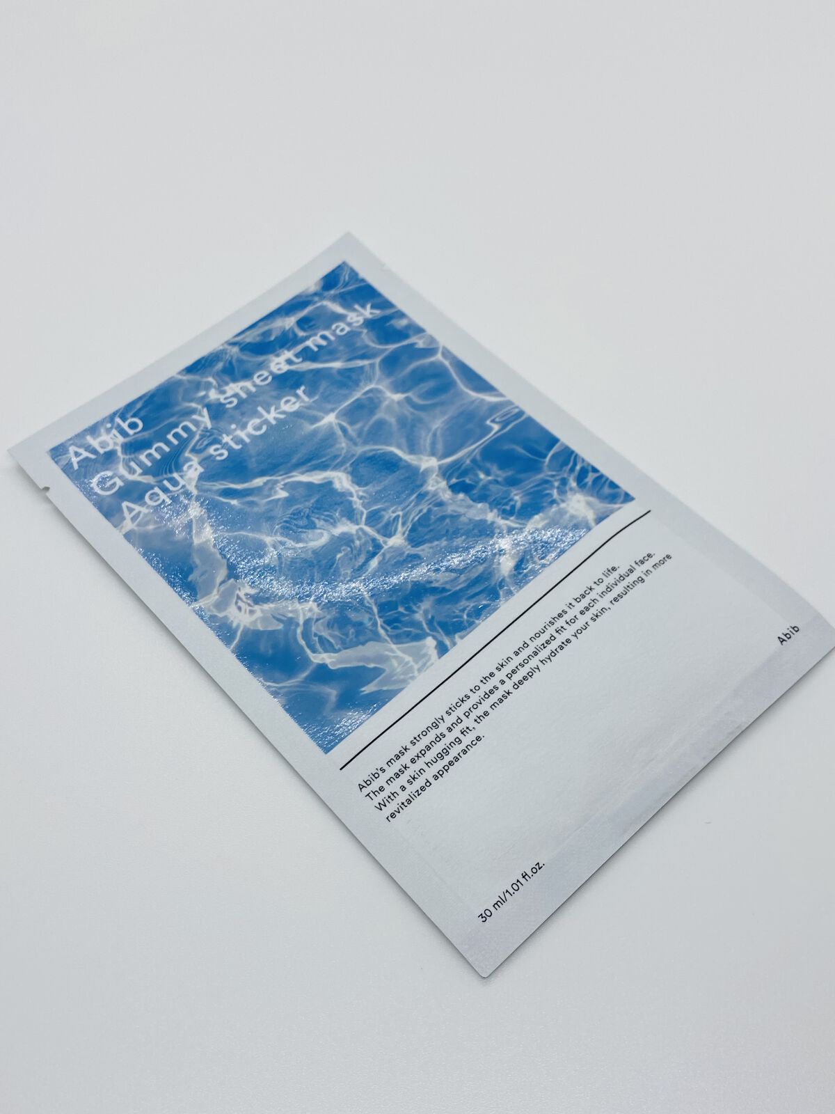 ガムシートマスク アクアステッカー/Abib /シートマスク・パックを使ったクチコミ（2枚目）