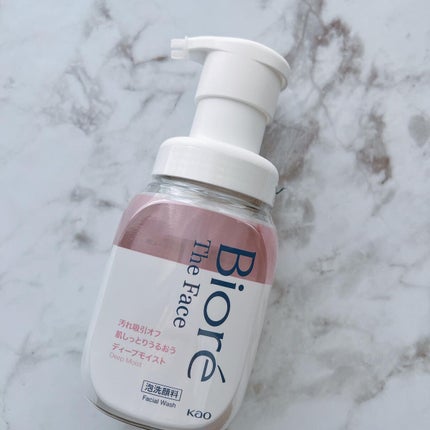 ビオレ ザフェイス 泡洗顔料 ディープモイスト/ビオレ/泡洗顔を使ったクチコミ(2枚目)