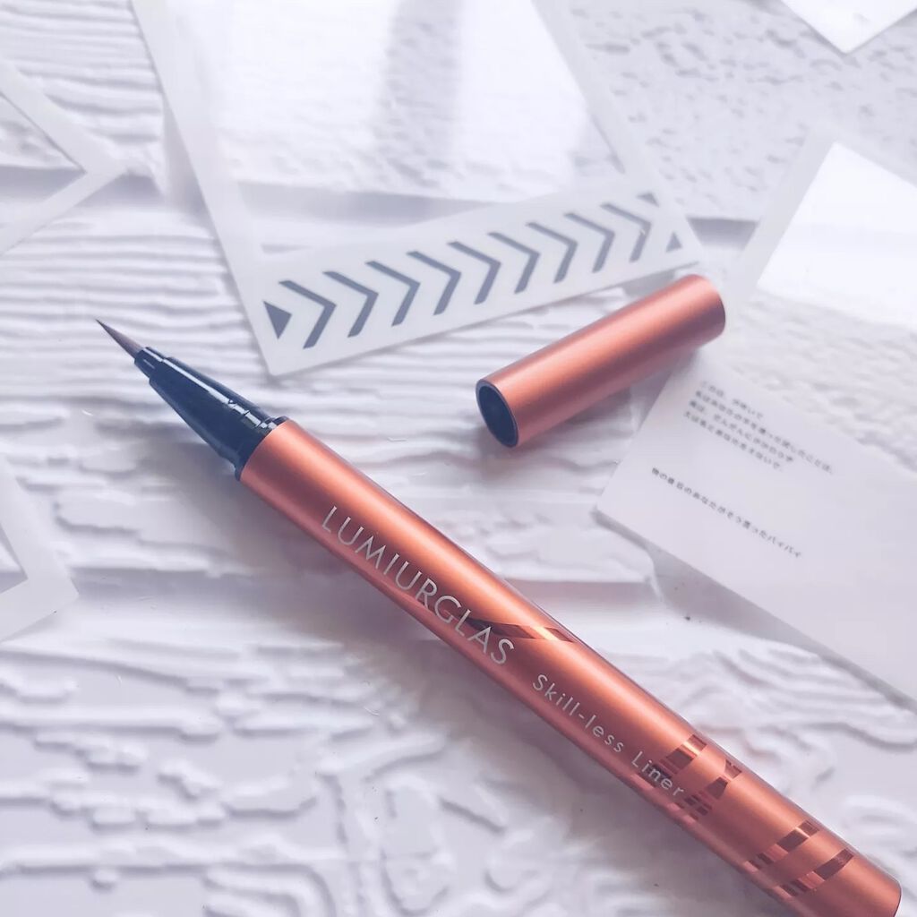 スキルレスライナー/LUMIURGLAS/リキッドアイライナーを使ったクチコミ(5枚目)