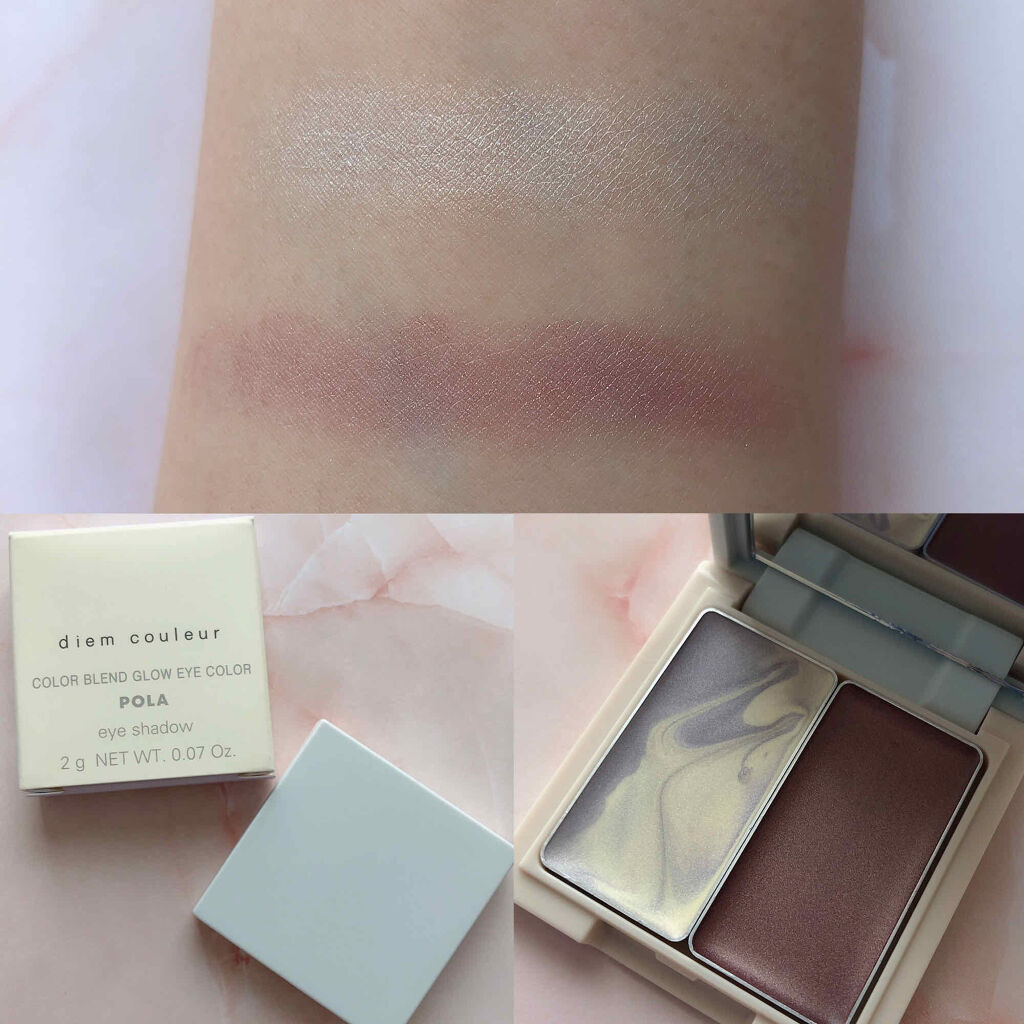 カラーブレンドグローアイカラー/ディエム クルール/ジェル・クリームアイシャドウを使ったクチコミ（2枚目）
